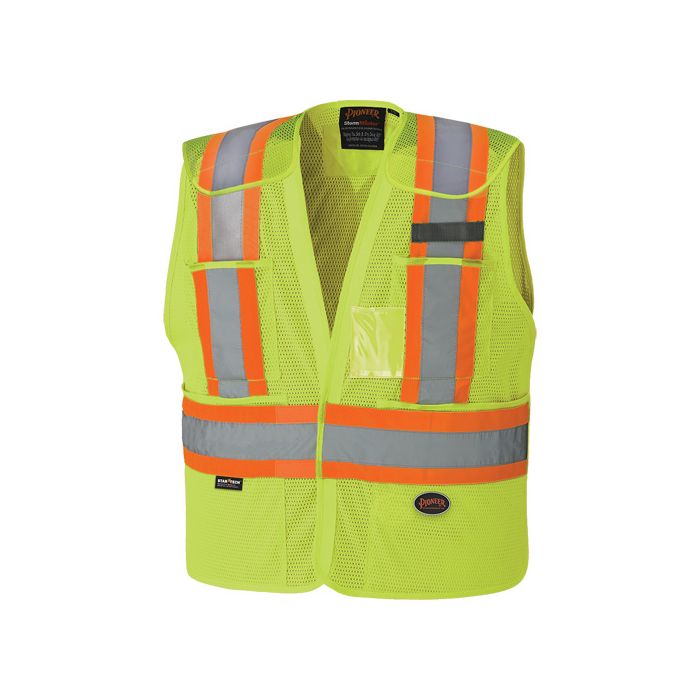 High-Visibility Drop Shoulder Safety Tear-Away Vest