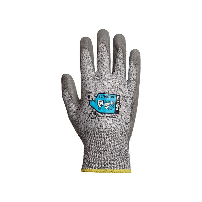Composite Filament Fiber Cut-Resistant Knit Gloves