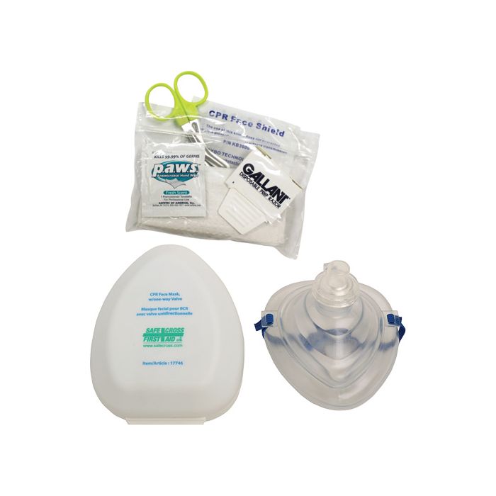 CPR Pocket Face Mask & Accessories Kit