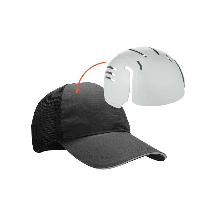 Skullerz 8946 Standard Baseball Cap with Bump Cap Insert