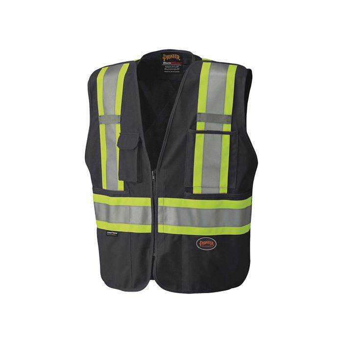 Tear-Away Safety Mesh-Back Vest