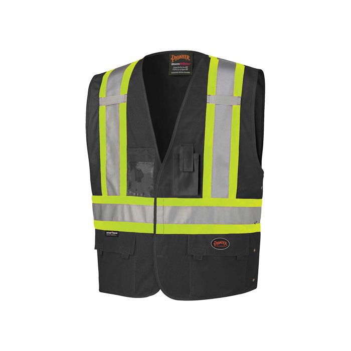 Safety Vest with Adjustable Sides