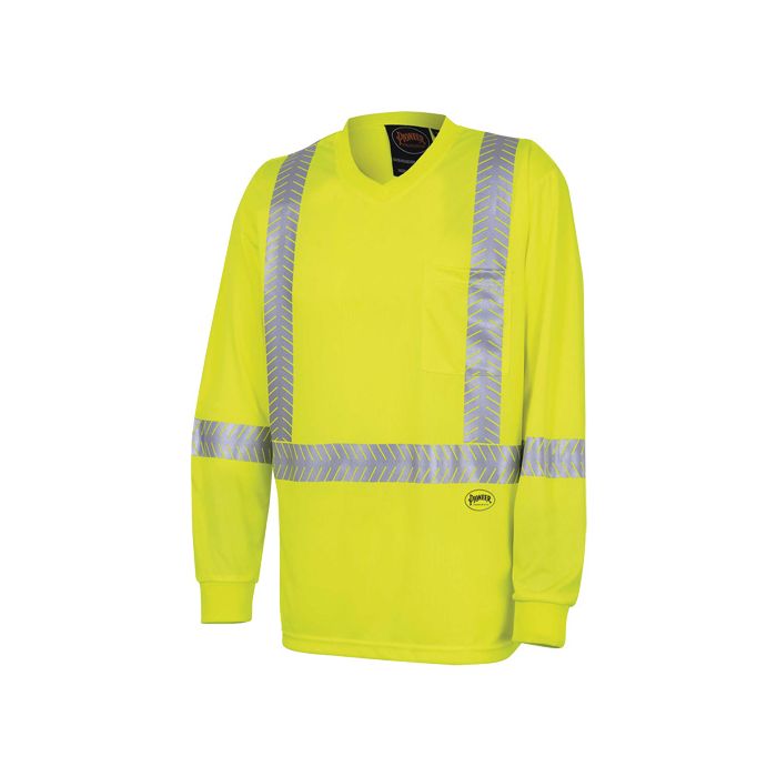 Ultra-Cool Ultra-Breathable Long-Sleeved Safety Shirt