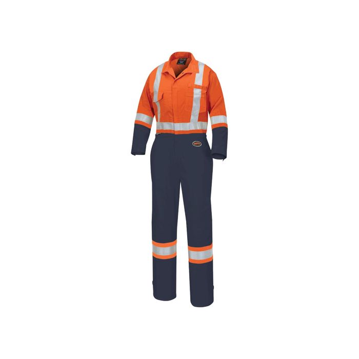 Women's 2-Tone Safety Coveralls