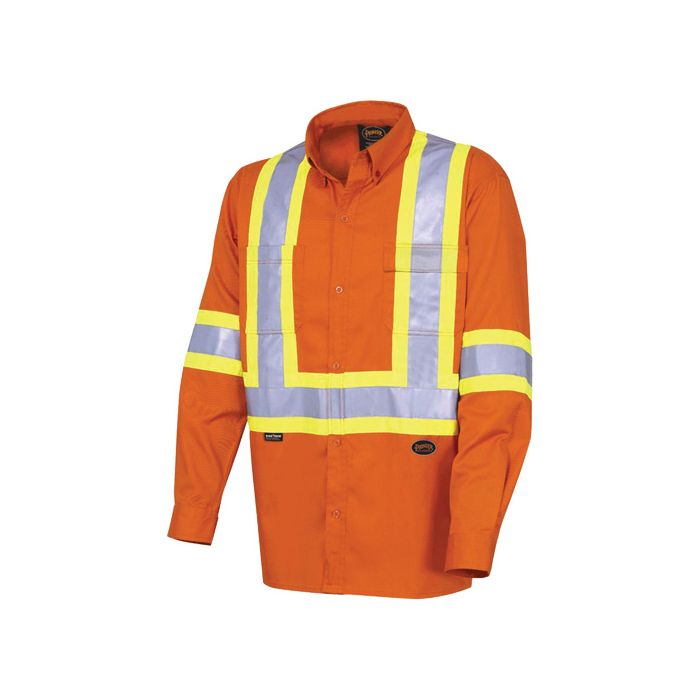 Ultra-Cool Long-Sleeved Safety Shirt