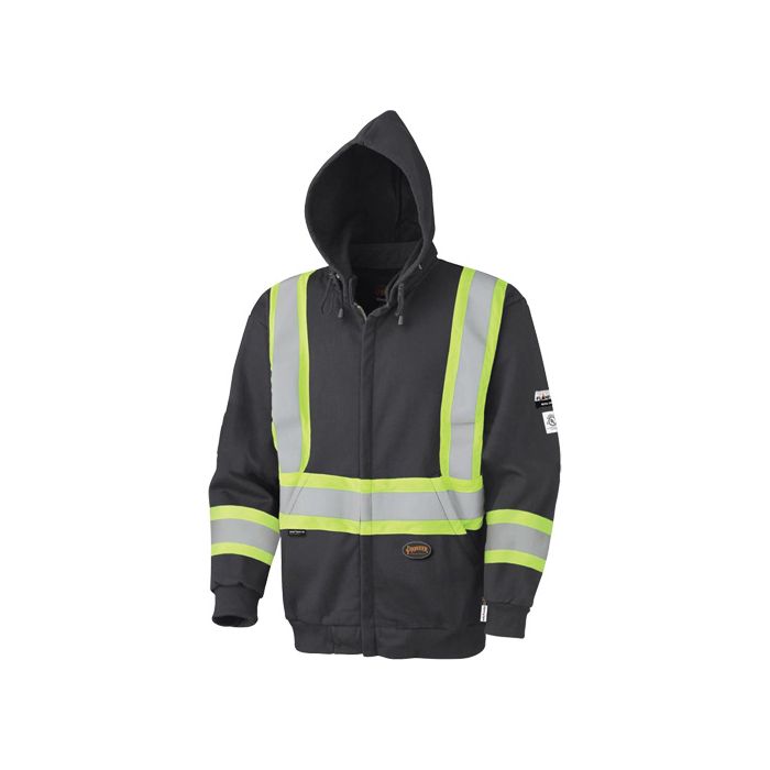 Flame-Resistant Zip-Style Safety Hoodie