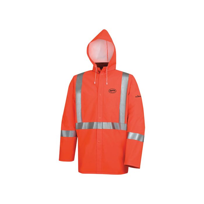 High-Visibility FR Rain Jacket