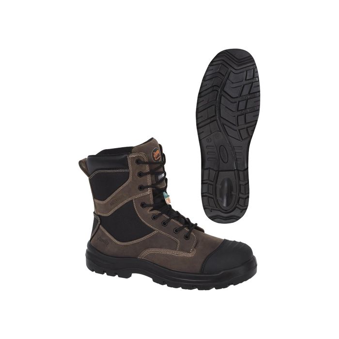 Brown Composite Safety Work Boots