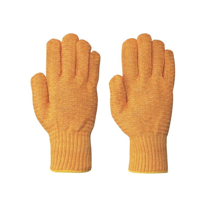 Seamless Knit Criss-Cross Gloves