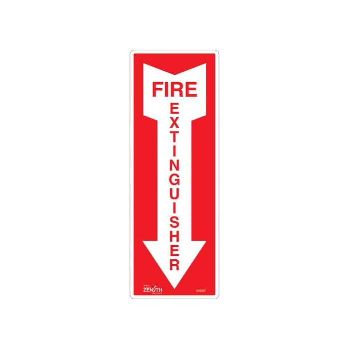 "Fire Extinguisher" Sign