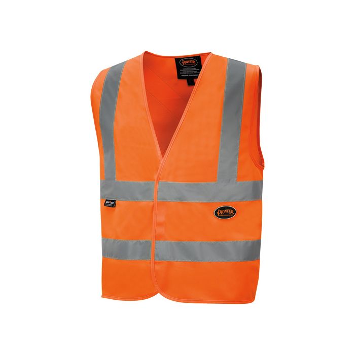 High-Visibility Tricot Safety Vest