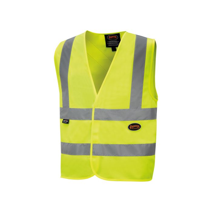 High-Visibility Tricot Safety Vest