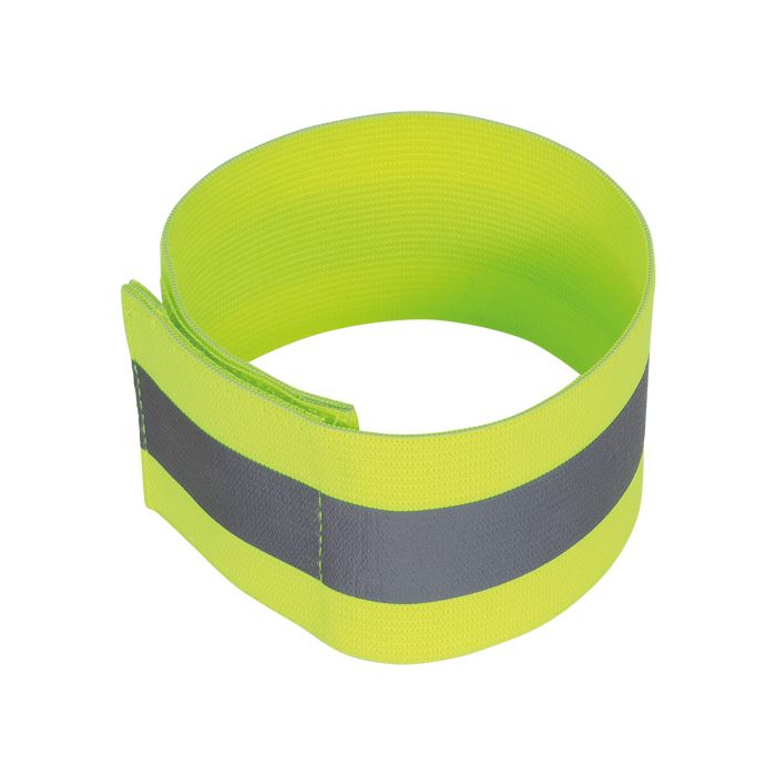 High-Visibility Lime-Yellow Elastic Ankle Band