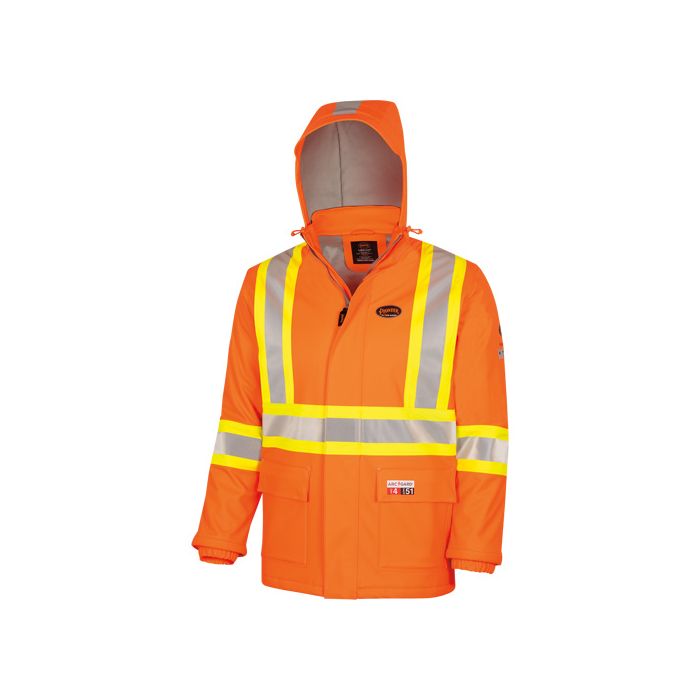 Flash-Gard® FR/Arc-Rated Waterproof Jacket with Hood