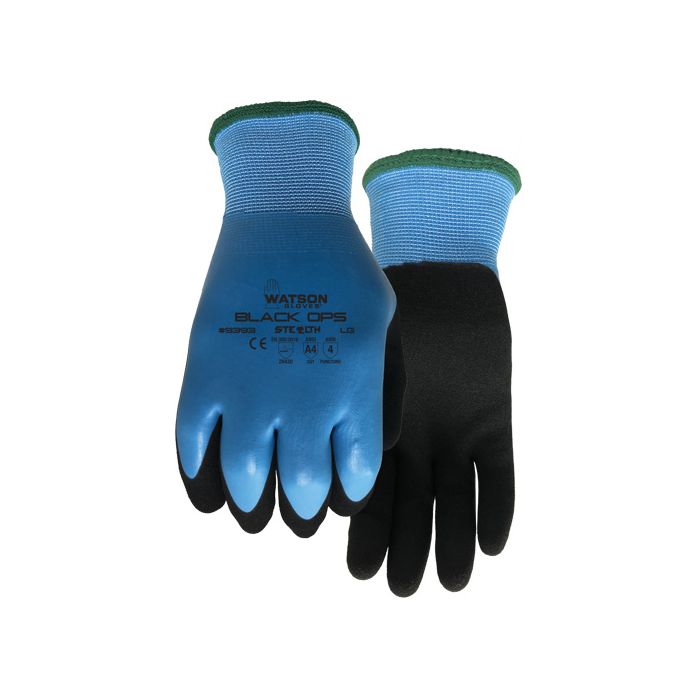 Stealth Black Ops Water-Resistant Gloves