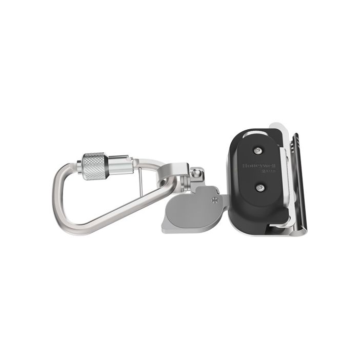 Guided-Type Fall Arrester with Self-Locking Carabiner