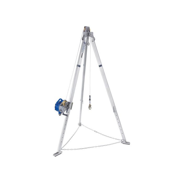 Confined Space Aluminum Tripod with 3-Way SRL 8301098