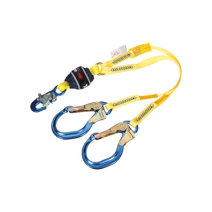 Twin-Leg Web Shock-Absorbing Lanyard