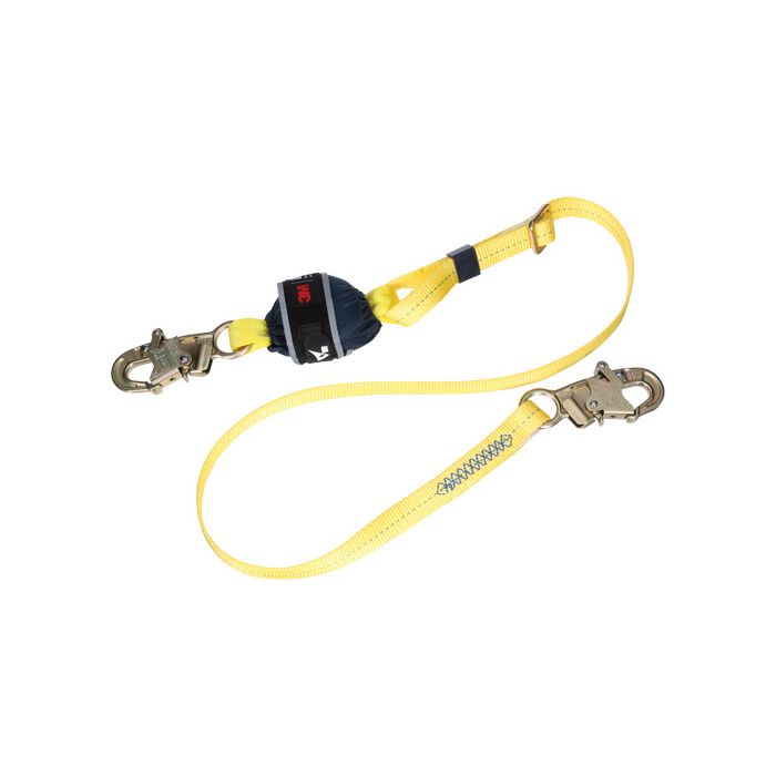 Adjustable Web Shock-Absorbing Lanyard