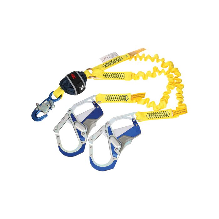 Twin-Leg Stretch Web Shock-Absorbing Lanyard