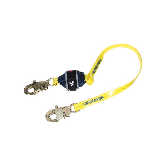 Coated Web Shock-Absorbing Lanyard