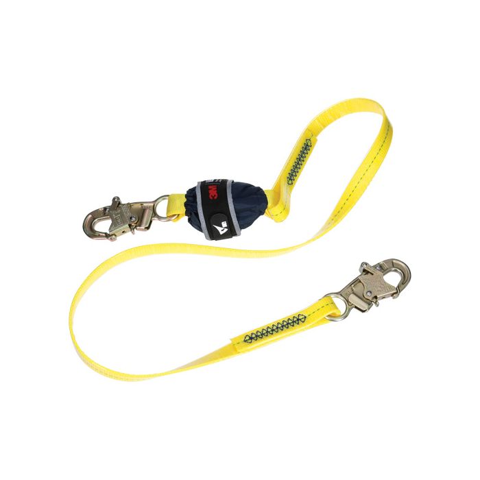 Coated Web Shock-Absorbing Lanyard