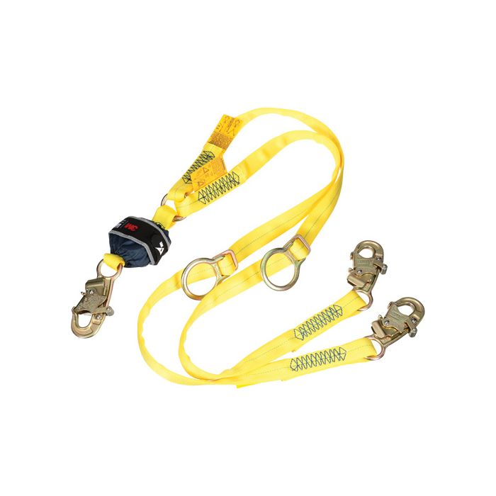 Twin-Leg Tie-Back Web Shock-Absorbing Lanyard