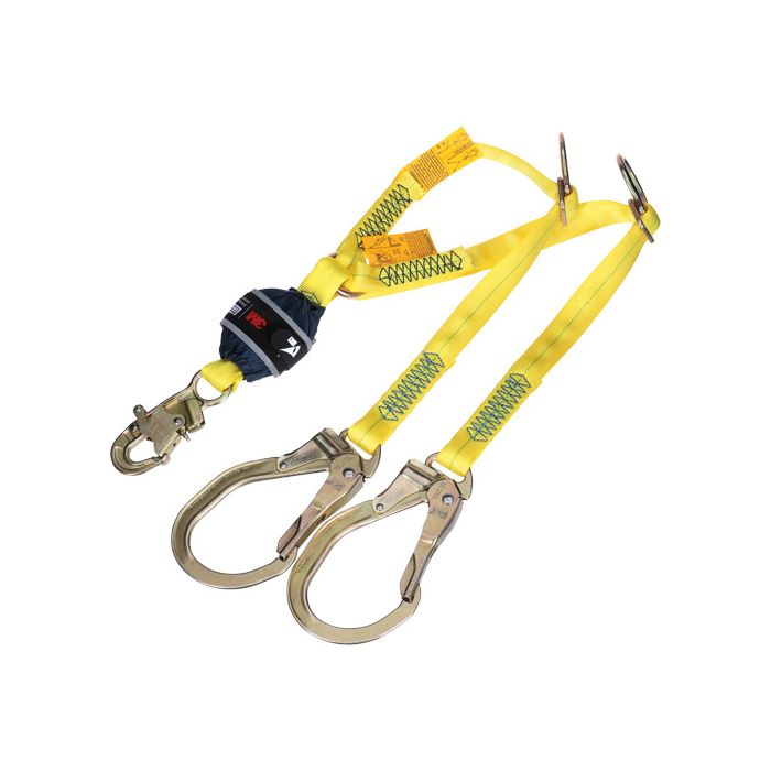 Twin-Leg Tie-Back Web Shock-Absorbing Lanyard