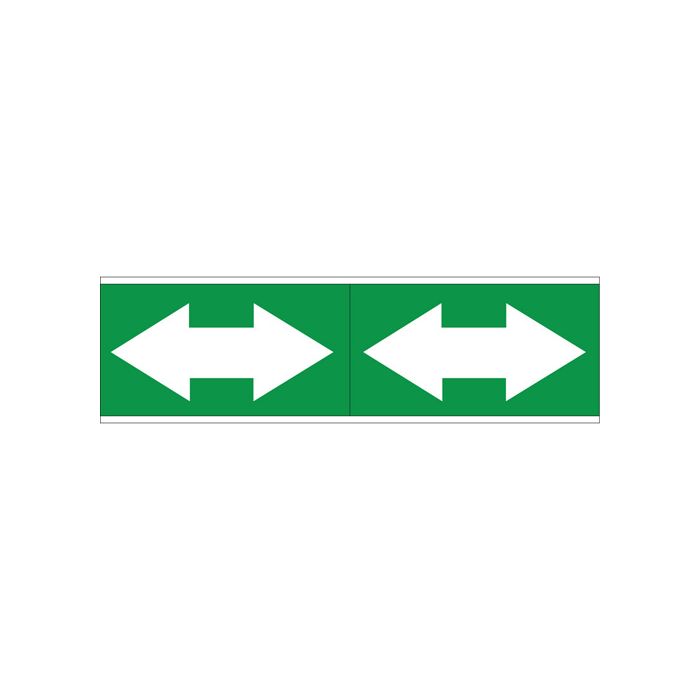 Dual Direction Arrow Pipe Markers