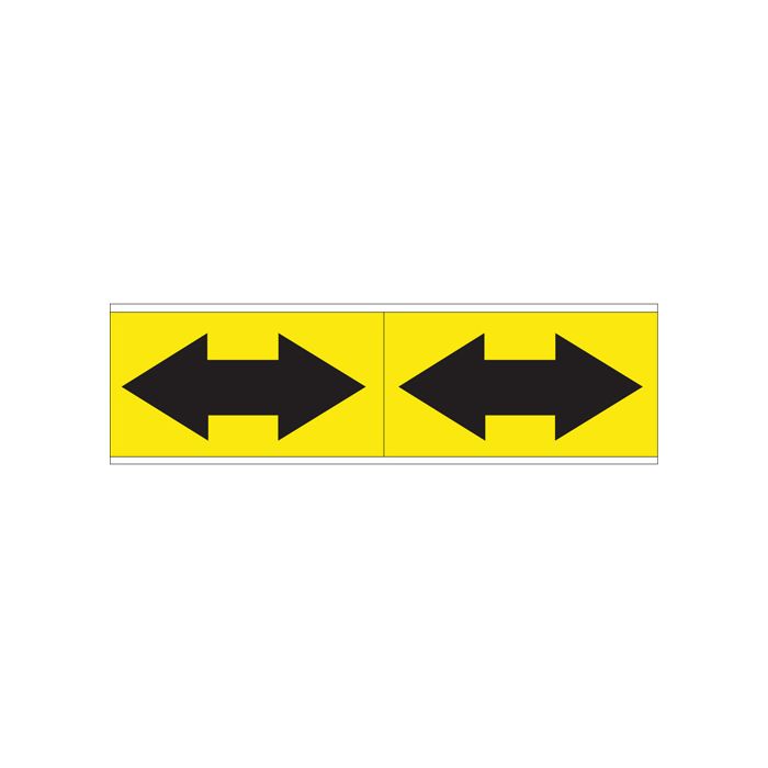 Dual Direction Arrow Pipe Markers