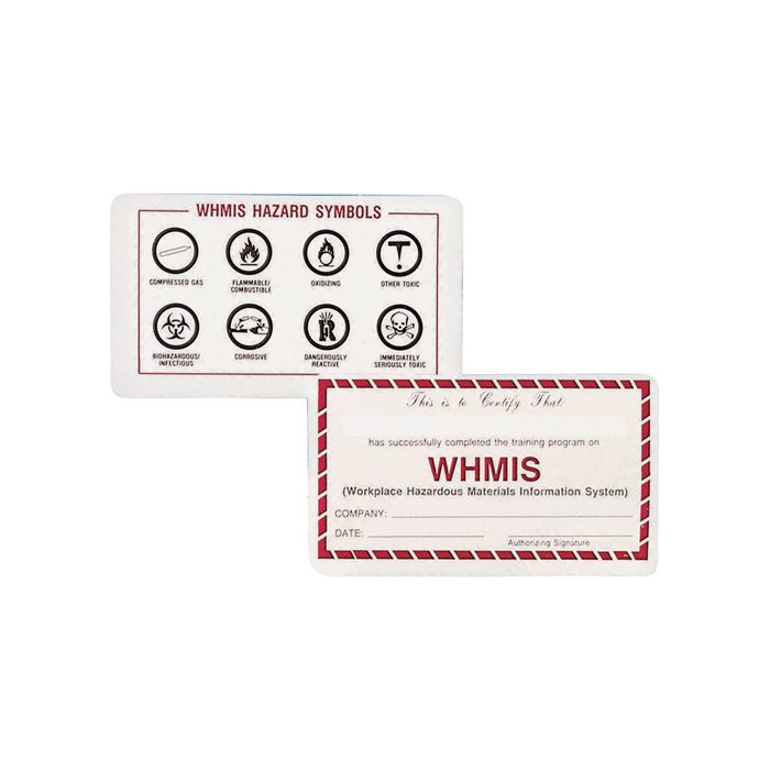 WHMIS Wallet Cards