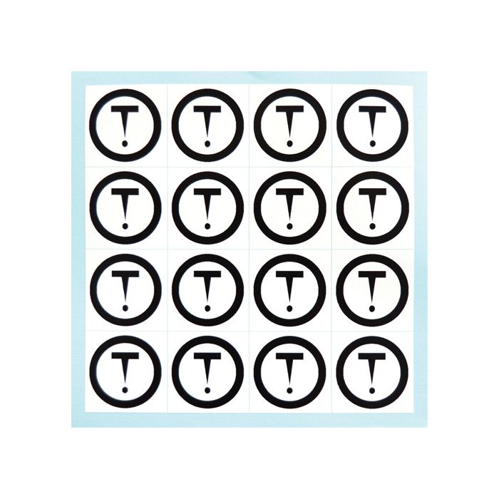Repositionable Individual Number & Letter Labels