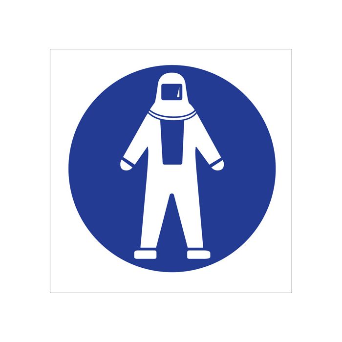 Right to Know Pictogram Labels - Full Protection Suit