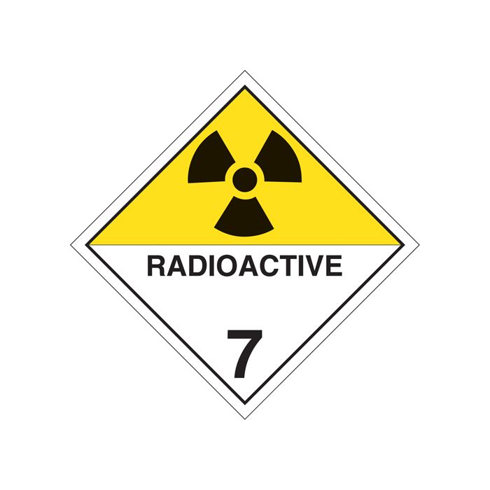 Radioactive Materials TDG Placard