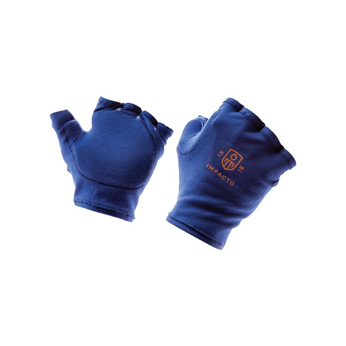 Anti-Impact Tool Grip Fingerless Left-Hand Glove Liner