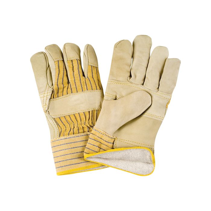 Winter-Lined Patch-Palm Fitters Gloves