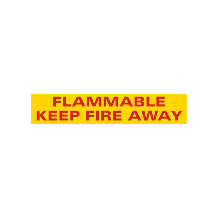 "Flammable" Sign