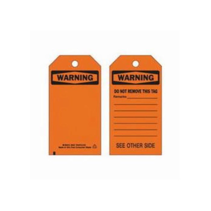 Self-Laminating Safety Tags