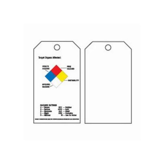 Self-Laminating Right-To-Know Tags