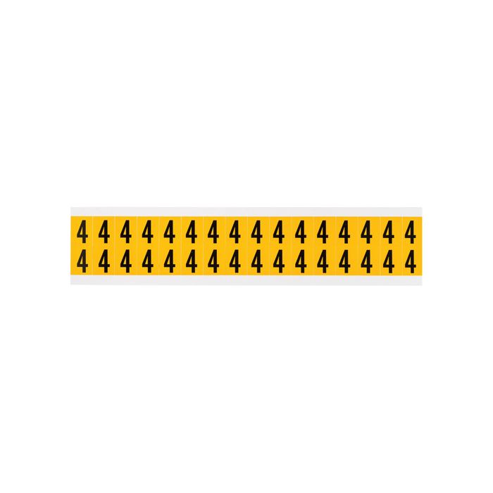 Individual Number and Letter Labels