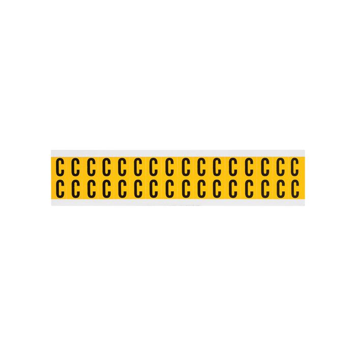 Individual Number and Letter Labels