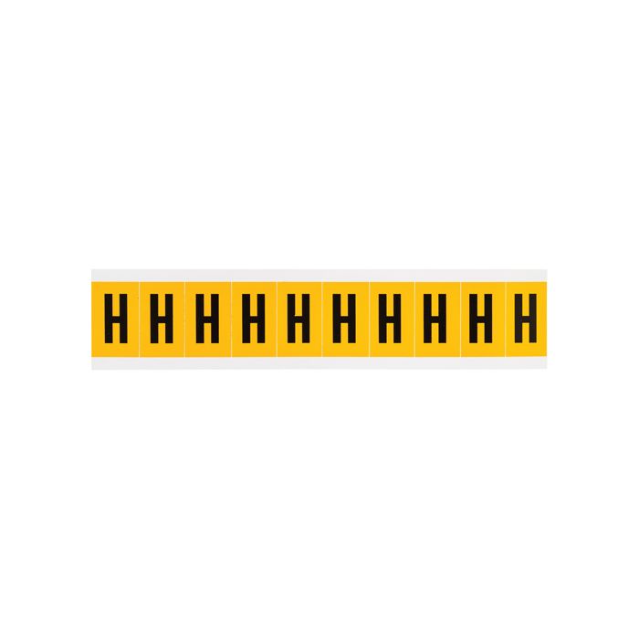Individual Number and Letter Labels