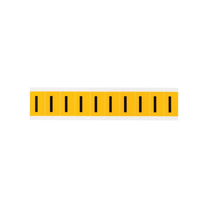 Individual Number and Letter Labels