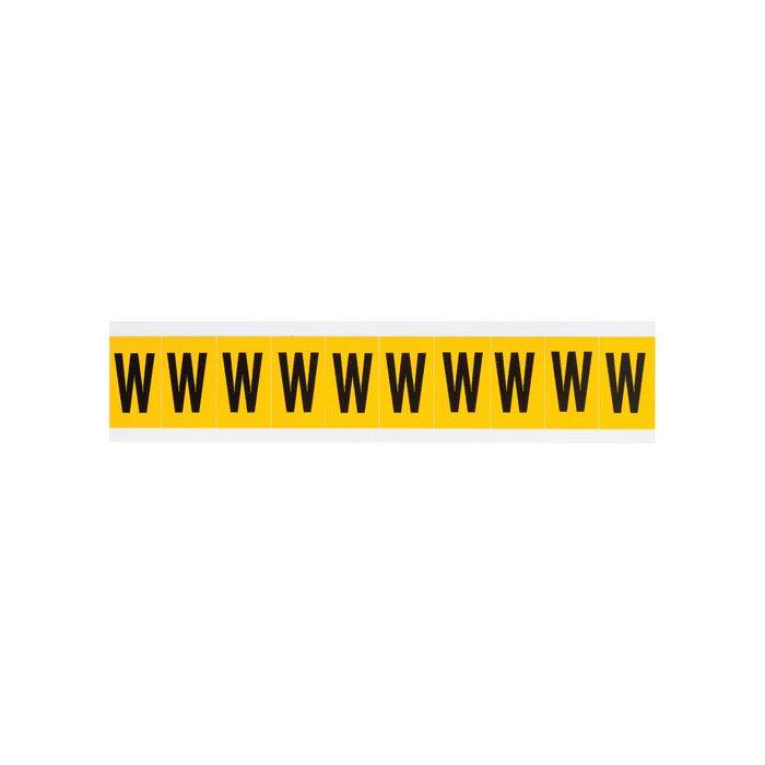 Individual Number & Letter Labels
