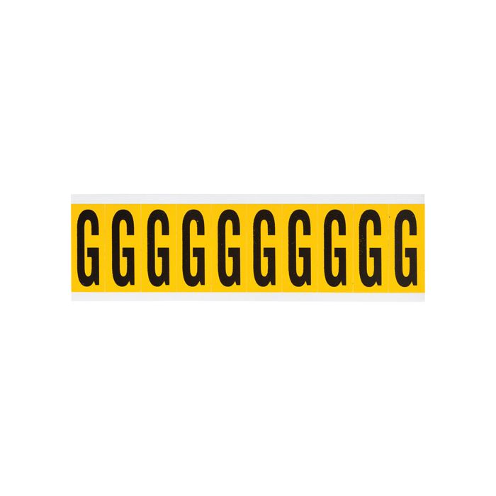 Individual Number and Letter Labels