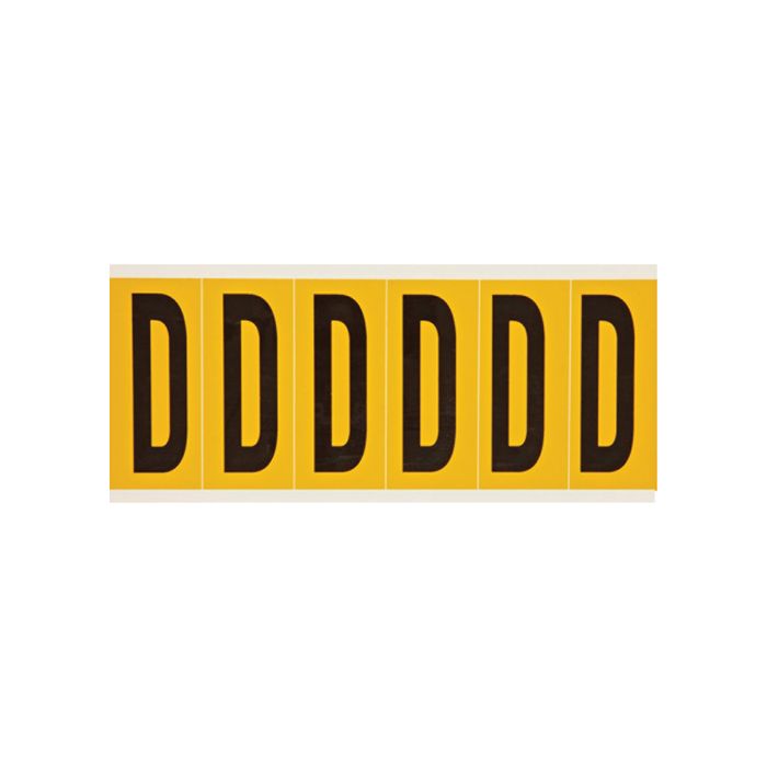 Individual Number and Letter Labels