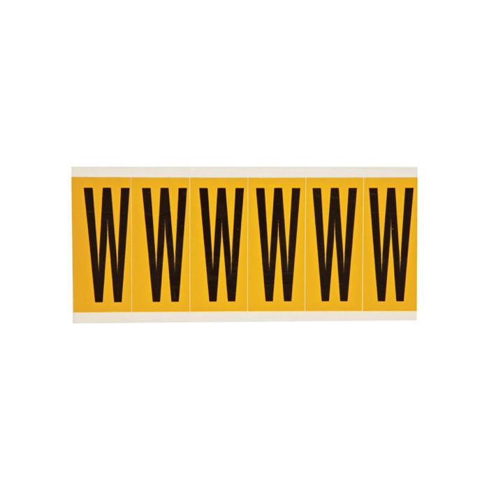 Individual Number & Letter Labels