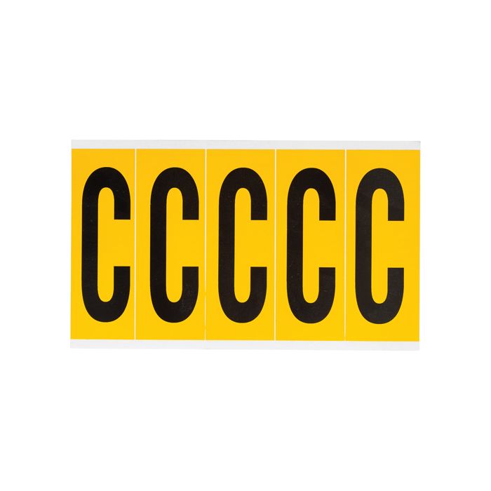 Individual Number and Letter Labels