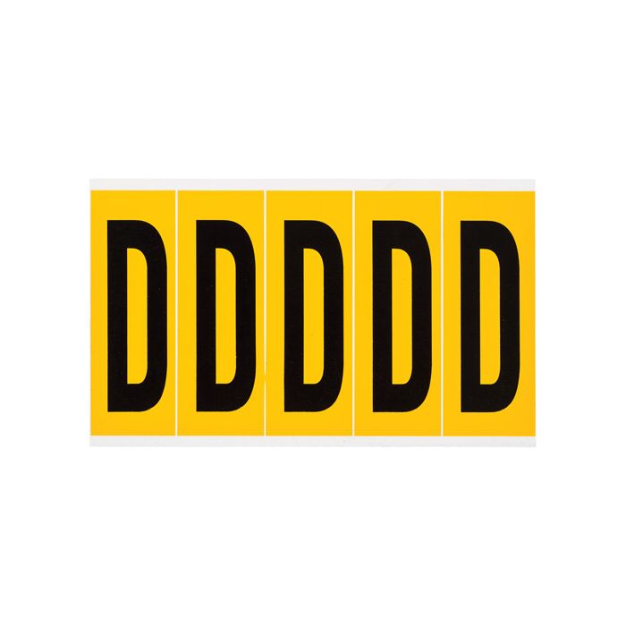 Individual Number and Letter Labels