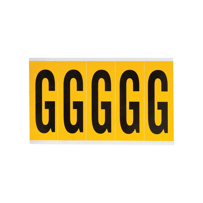 Individual Number and Letter Labels